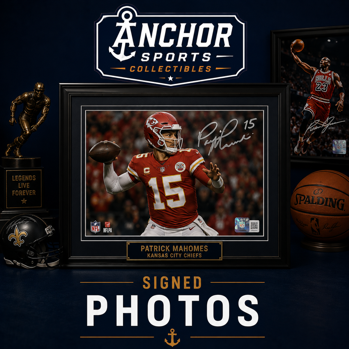 Signed Photos Collection – Authentic Autographed Sports Photographs