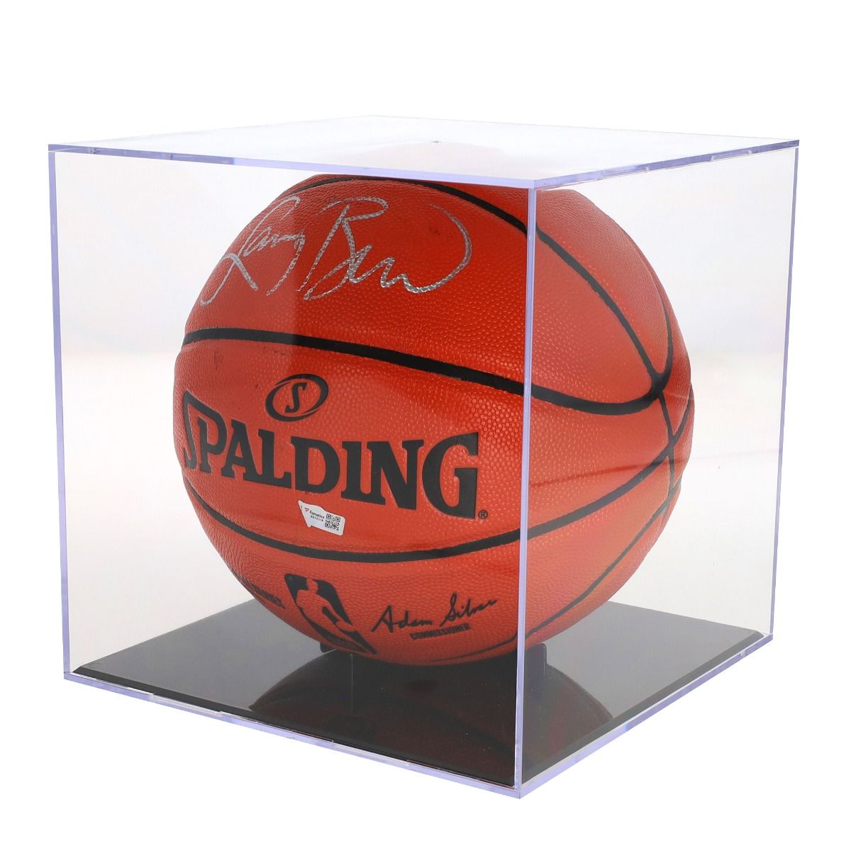 BCW 1-SC-BBALL-UV Basketball Showcase - Black Stand - UV product image