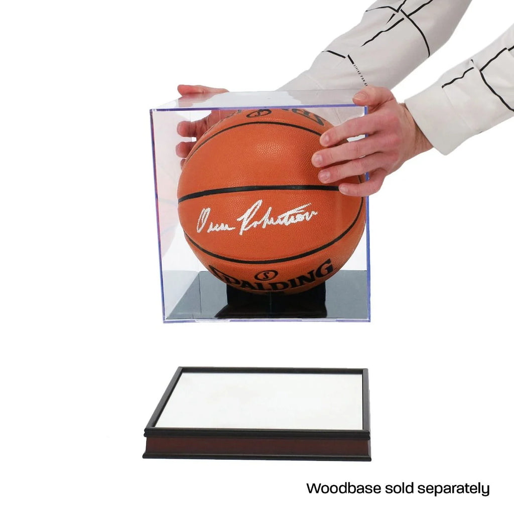 BCW 1-SC-BBALL-UV Basketball Showcase - Black Stand - UV product image