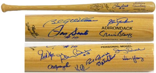 1969 Chicago Cubs Team Signed Autographed (w/Santo) Rawlings Adirondack Bat w/12 Signatures - CUBBAT100 - 1969 Chicago Cubs Team Signed Autographed (w/Santo) Rawlings Adirondack Bat w/12 Signatures product image