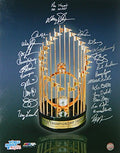 1986 New York Mets Team Signed 1986 World Series Champions Trophy 16x20 Photo w/25-Signatures - MET16P101 - 1986 New York Mets Team Signed 1986 World Series Champions Trophy 16x20 Photo w/25-Signatures product image