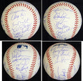 1986 New York Mets Team Signed Rawlings Official MLB Baseball w/23 Signatures & 3 Inscriptions - METBSB100 - 1986 New York Mets Team Signed Rawlings Official MLB Baseball w/23 Signatures & 3 Inscriptions product image