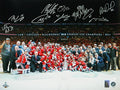 2015 Chicago Blackhawks Team Signed Stanley Cup Champs Team Celebration 16x20 Photo (10 Sigs) - BLA16P426 - 2015 Chicago Blackhawks Team Signed Stanley Cup Champs Team Celebration 16x20 Photo (10 Sigs) product image
