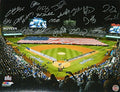 2016 Chicago Cubs Team Signed 2016 World Series American Flag On Wrigley Field 16x20 Photo (21 Sigs) - CUB16P152 - 2016 Chicago Cubs Team Signed 2016 World Series American Flag On Wrigley Field 16x20 Photo (21 Sigs) product image