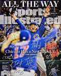 2016 Chicago Cubs Team Signed Chicago Cubs 2016 World Series Anthony Rizzo Sports Illustrated Cover 16x20 Photo (20 Sigs) - CUB16P171 - 2016 Chicago Cubs Team Signed Chicago Cubs 2016 World Series Anthony Rizzo Sports Illustrated Cover 16x20 Photo (20 Sigs) product image