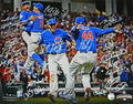 2016 Chicago Cubs Team Signed Chicago Cubs 2016 World Series Infielders Celebration 16x20 Photo (23 Sigs) - CUB16P154 - 2016 Chicago Cubs Team Signed Chicago Cubs 2016 World Series Infielders Celebration 16x20 Photo (23 Sigs) product image