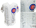 2016 Chicago Cubs Team Signed Chicago Cubs White Pinstripe Majestic Authentic Jersey w/2016 WS Patch (23 Sigs) - CUBJRY113 - 2016 Chicago Cubs Team Signed Chicago Cubs White Pinstripe Majestic Authentic Jersey w/2016 WS Patch (23 Sigs) product image
