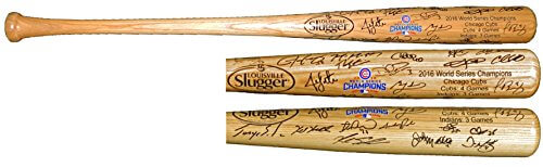 2016 Chicago Cubs Team Signed Louisville Slugger 2016 World Series Champion Logo Baseball Bat (23 Sigs) - CUBBAT113 - 2016 Chicago Cubs Team Signed Louisville Slugger 2016 World Series Champion Logo Baseball Bat (23 Sigs) product image