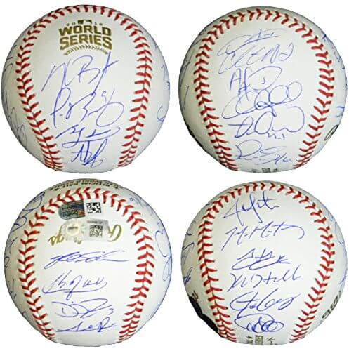 2016 Chicago Cubs Team Signed Rawlings Official 2016 World Series Baseball (20 Sigs) - CUBBSB112 - 2016 Chicago Cubs Team Signed Rawlings Official 2016 World Series Baseball (20 Sigs) product image