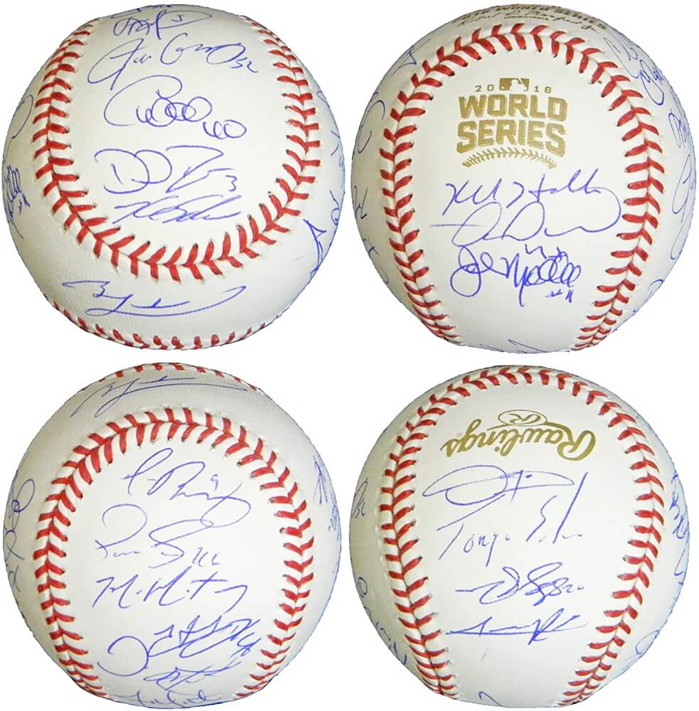 2016 Chicago Cubs Team Signed Rawlings Official 2016 World Series Baseball (21 Sigs) - CUBBSB114 - 2016 Chicago Cubs Team Signed Rawlings Official 2016 World Series Baseball (21 Sigs) product image