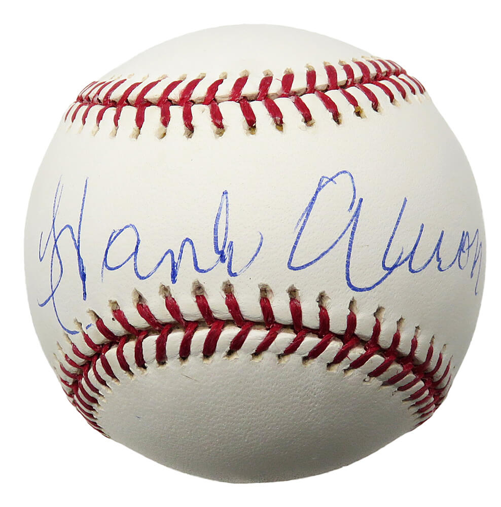Hank Aaron Signed Rawlings Official MLB Baseball (PSA/DNA) - AARBSB104 - Hank Aaron Signed Rawlings Official MLB Baseball (PSA/DNA) product image