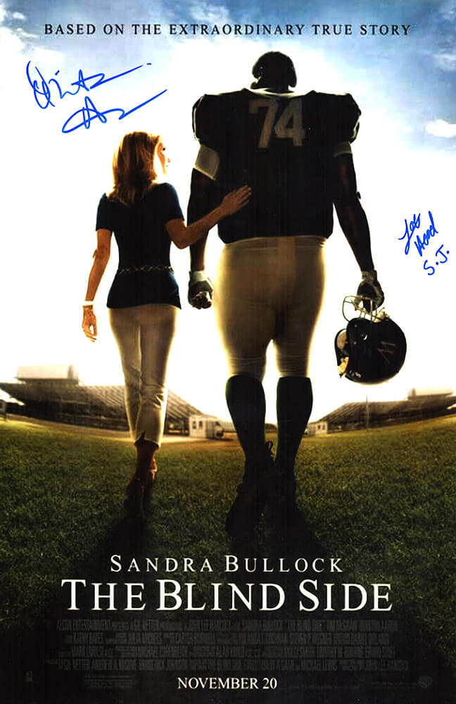 Quinton Aaron & Jae Head Dual Signed The Blind Side 11x17 Movie Poster - AARPST501 - Quinton Aaron & Jae Head Dual Signed The Blind Side 11x17 Movie Poster product image