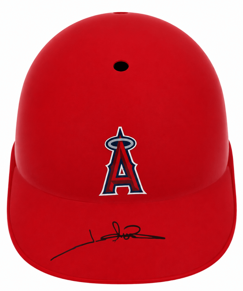 Jim Abbott Signed Los Angeles Angels Souvenir Replica Batting Helmet - ABBBTH100 - Jim Abbott Signed Los Angeles Angels Souvenir Replica Batting Helmet product image