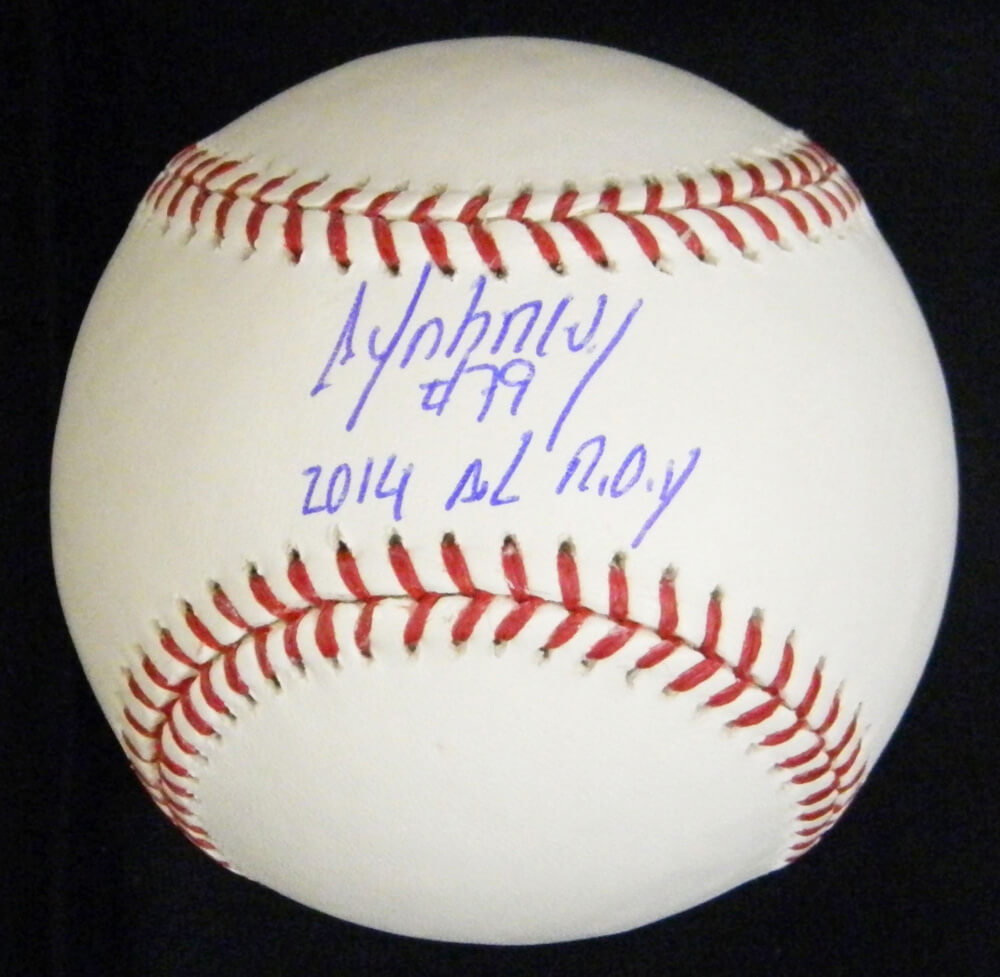 Jose Abreu Signed Rawlings MLB Baseball w/2014 AL ROY - ABRBSB101 - Jose Abreu Signed Rawlings MLB Baseball w/2014 AL ROY product image
