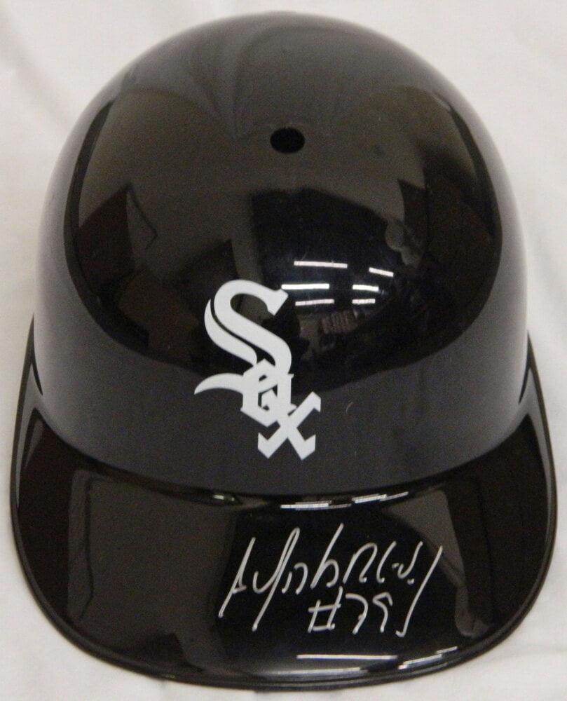 Jose Abreu Signed Chicago White Sox Replica Batting Helmet - ABRBTH100 - Jose Abreu Signed Chicago White Sox Replica Batting Helmet product image