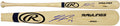 Ronald Acuna Jr Signed Rawlings Pro Blonde With Blue Ring Baseball Bat - ACUBAT101 - Ronald Acuna Jr Signed Rawlings Pro Blonde With Blue Ring Baseball Bat product image