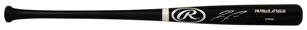 Ronald Acuna Jr Signed Rawlings Black Baseball Bat - (Beckett) - ACUBAT104 - Ronald Acuna Jr Signed Rawlings Black Baseball Bat - (Beckett) product image