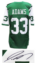 Jamal Adams Signed Green Custom Football Jersey (JSA) - ADAJRY300 - Jamal Adams Signed Green Custom Football Jersey (JSA) product image