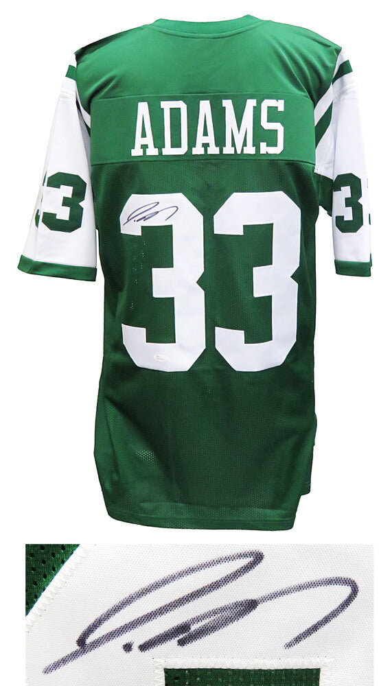 Jamal Adams Signed Green Custom Football Jersey (JSA) - ADAJRY300 - Jamal Adams Signed Green Custom Football Jersey (JSA) product image