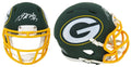 Davante Adams Signed Green Bay Packers AMP Riddell Speed Mini Helmet - ADAMIN303 - Davante Adams Signed Green Bay Packers AMP Riddell Speed Mini Helmet product image