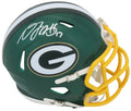 Davante Adams Signed Green Bay Packers FLASH Riddell Speed Mini Helmet - ADAMIN307 - Davante Adams Signed Green Bay Packers FLASH Riddell Speed Mini Helmet product image