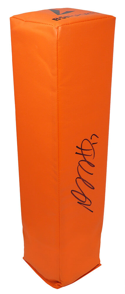 Davante Adams Signed Orange Endzone Football Pylon - ADAPYL300 - Davante Adams Signed Orange Endzone Football Pylon product image