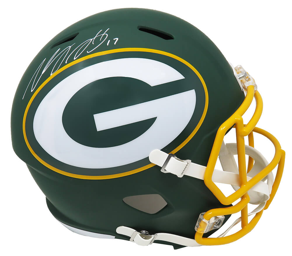Davante Adams Signed Green Bay Packers AMP Alternate Riddell Speed Full Size Replica Helmet - ADAREP300 - Davante Adams Signed Green Bay Packers AMP Alternate Riddell Speed Full Size Replica Helmet product image