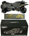 Ben Affleck Signed Batman vs Superman Hot Wheels Elite 1:18 Scale Batmobile - AFFCAR501 - Ben Affleck Signed Batman vs Superman Hot Wheels Elite 1:18 Scale Batmobile product image