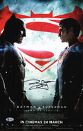 Ben Affleck Signed Batman vs Superman 11x17 Movie Poster - AFFPST500 - Ben Affleck Signed Batman vs Superman 11x17 Movie Poster product image