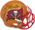 Mike Alstott Signed Tampa Bay Buccaneers FLASH Riddell Speed Mini Helmet - ALSMIN305 - Mike Alstott Signed Tampa Bay Buccaneers FLASH Riddell Speed Mini Helmet product image