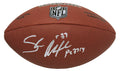 Shaun Alexander Signed Wilson Limited Full Size NFL Football - ALEFTB300 - Shaun Alexander Signed Wilson Limited Full Size NFL Football product image