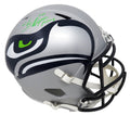 Shaun Alexander Signed Seattle Seahawks AMP Alternate Riddell Full Size Speed Replica Helmet - ALEREP300 - Shaun Alexander Signed Seattle Seahawks AMP Alternate Riddell Full Size Speed Replica Helmet product image