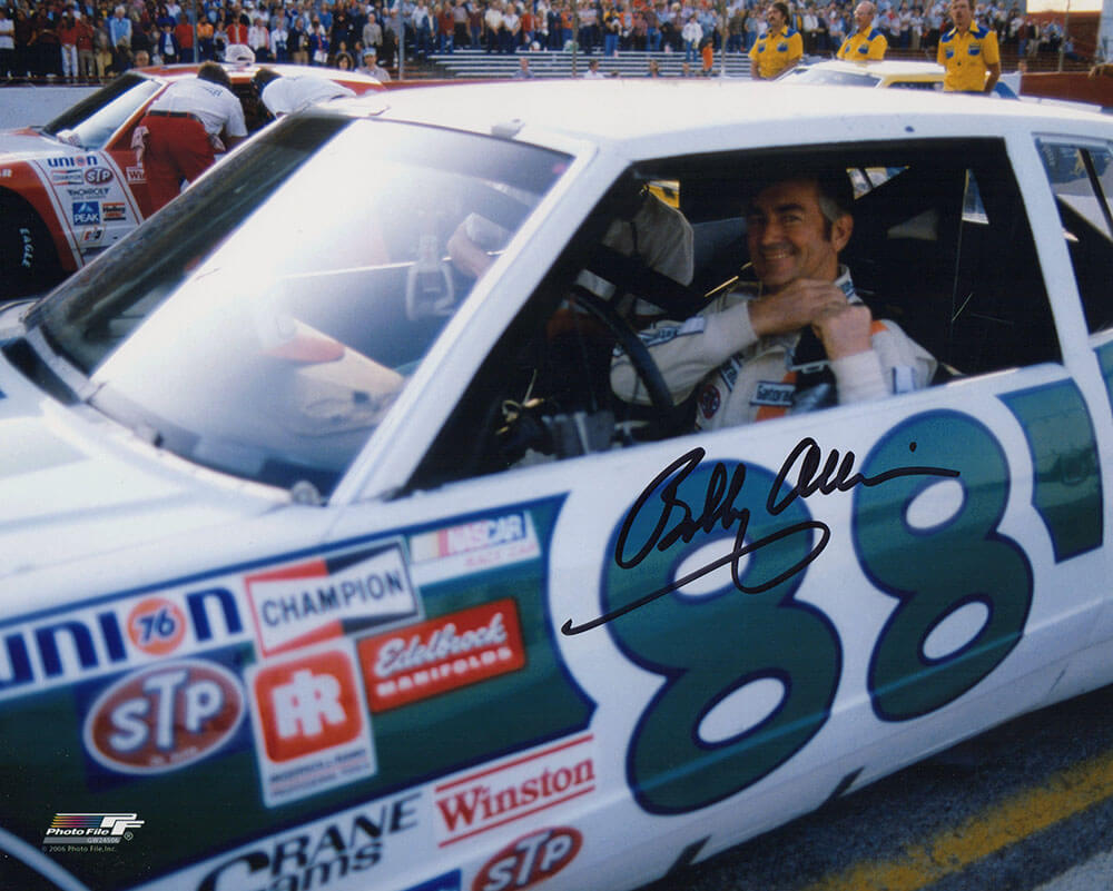 Bobby Allison Signed In Racecar 8x10 Photo - ALL08P502TW - Bobby Allison Signed In Racecar 8x10 Photo product image