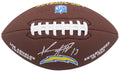 Keenan Allen Signed Wilson Los Angeles Chargers Brown Logo Football - ALLFTB301 - Keenan Allen Signed Wilson Los Angeles Chargers Brown Logo Football product image