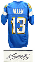 Keenan Allen Signed Powder Blue Custom Football Jersey (Beckett) - ALLJRY300 - Keenan Allen Signed Powder Blue Custom Football Jersey (Beckett) product image