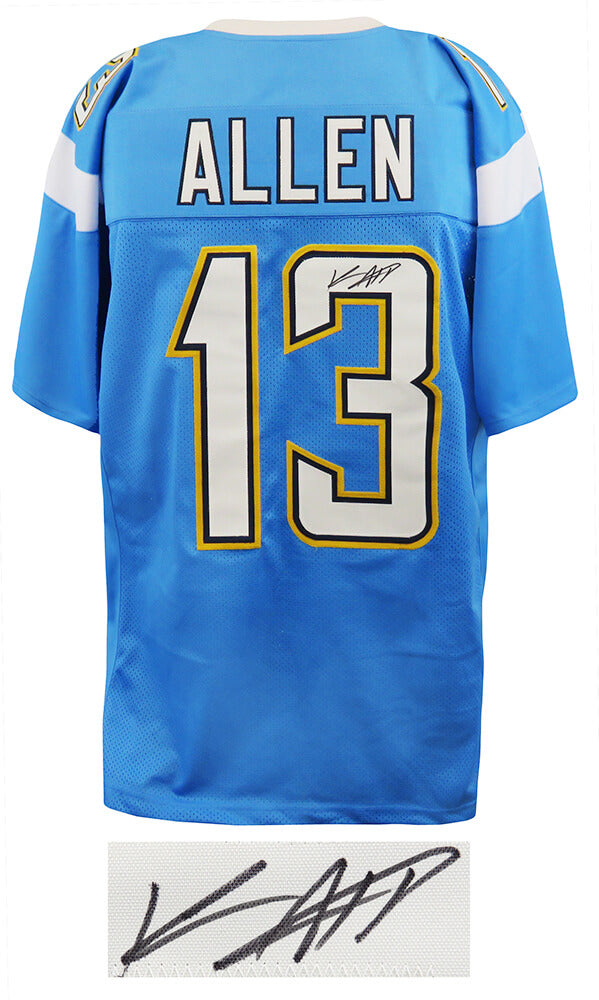 Keenan Allen Signed Blue Custom Football Jersey - ALLJRY302 - Keenan Allen Signed Blue Custom Football Jersey product image