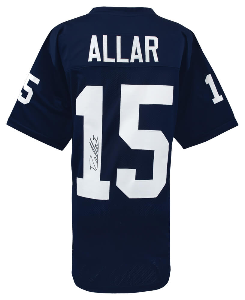 Drew Allar Signed Navy Custom College Football Jersey - ALLJRY330 - Drew Allar Signed Navy Custom College Football Jersey product image