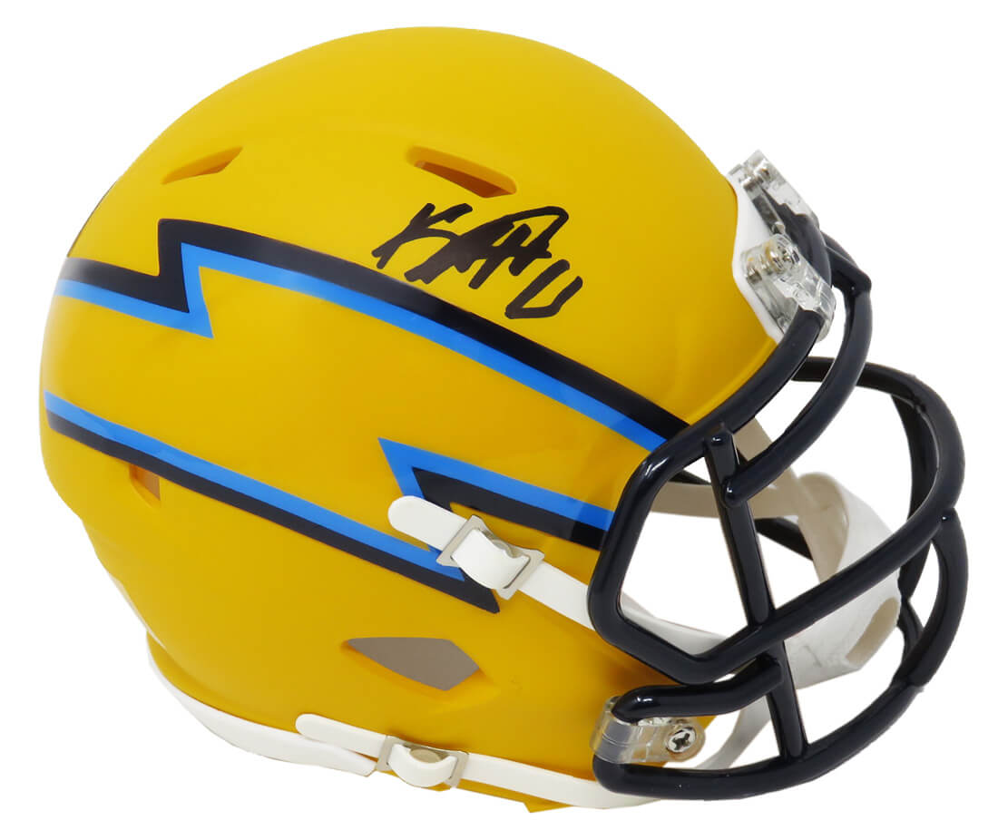 Keenan Allen Signed Los Angeles Chargers AMP Alternate Riddell Speed Mini Helmet - ALLMIN310 - Keenan Allen Signed Los Angeles Chargers AMP Alternate Riddell Speed Mini Helmet product image