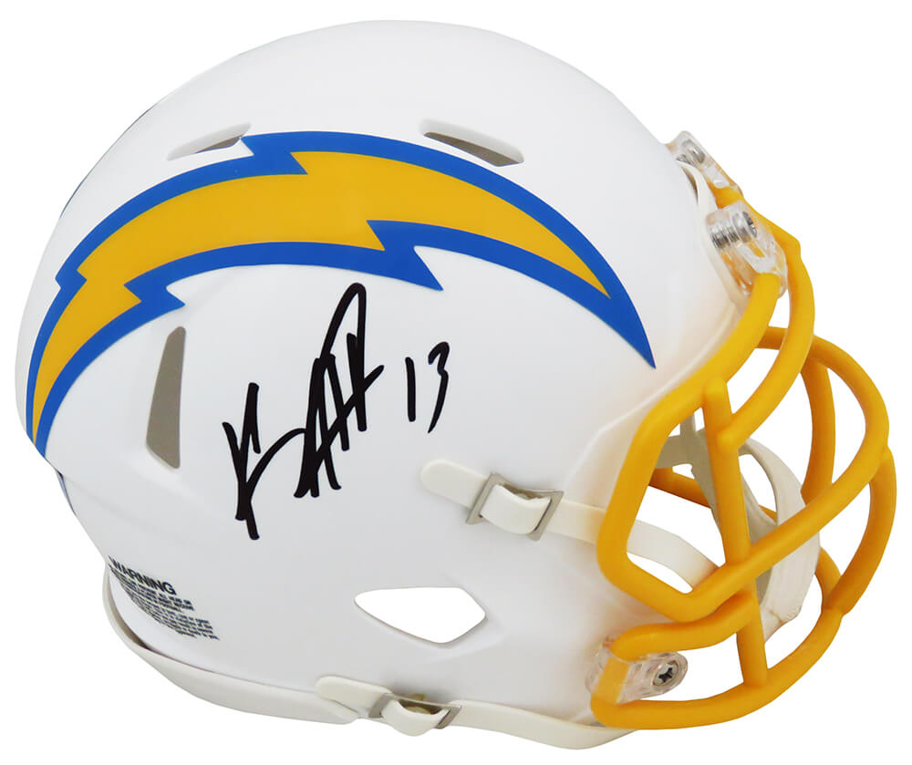 Keenan Allen Signed Los Angeles Chargers Riddell Speed Mini Helmet - ALLMIN311 - Keenan Allen Signed Los Angeles Chargers Riddell Speed Mini Helmet product image