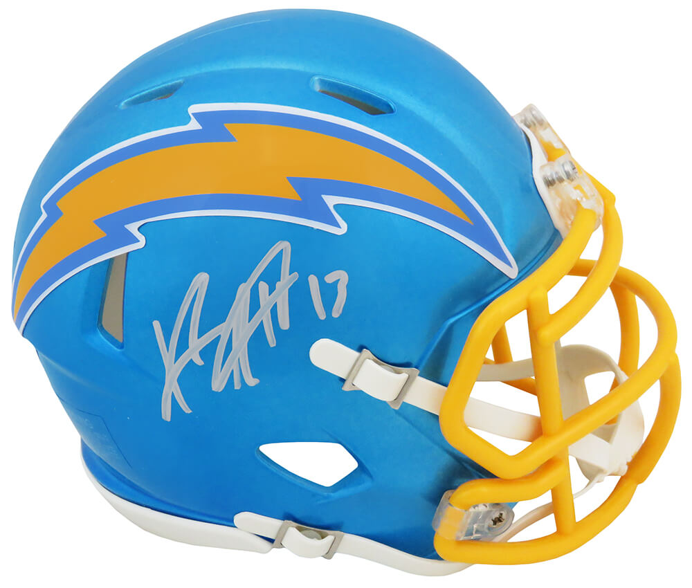 Keenan Allen Signed Los Angeles Chargers FLASH Riddell Speed Mini Helmet - ALLMIN312 - Keenan Allen Signed Los Angeles Chargers FLASH Riddell Speed Mini Helmet product image