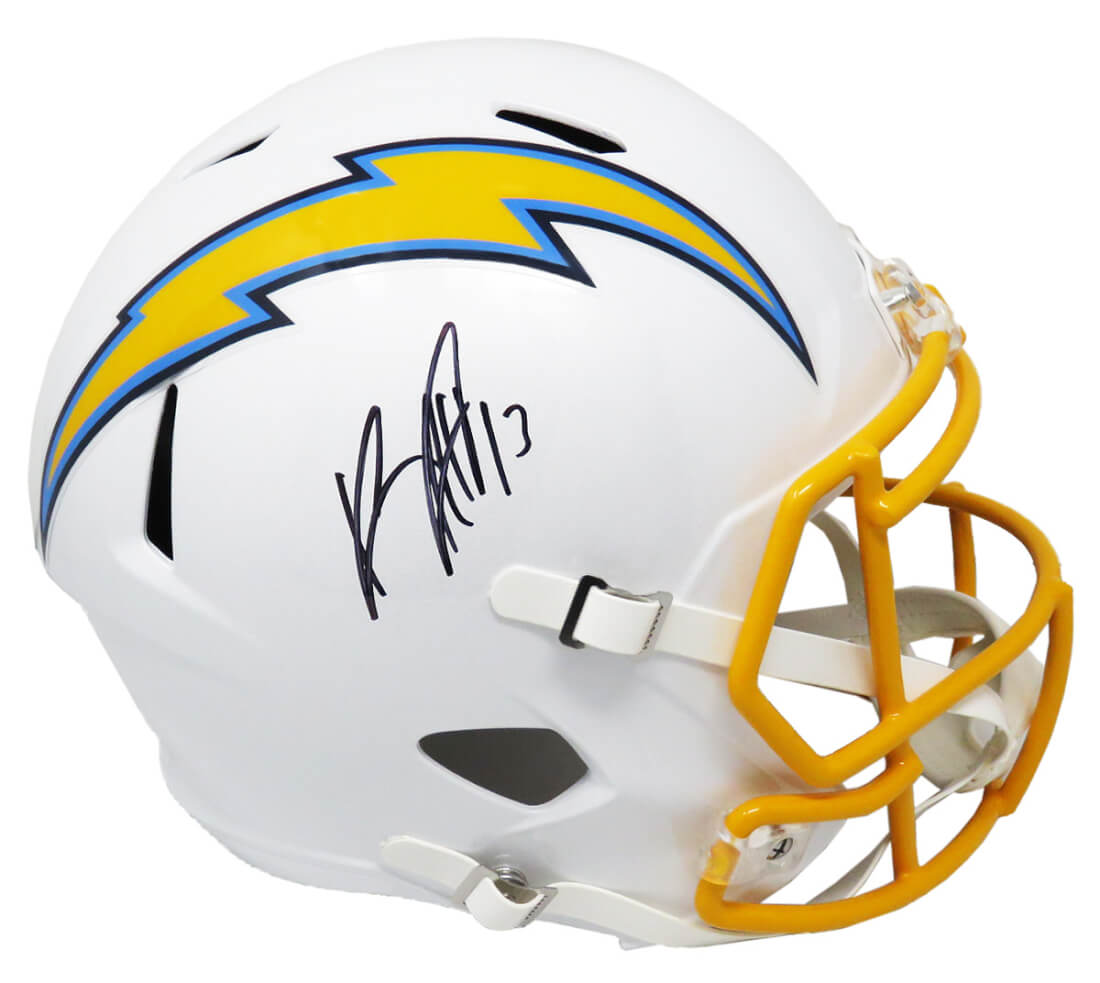Keenan Allen Signed Los Angeles Chargers Riddell Full Size Speed Replica Helmet - ALLREP300 - Keenan Allen Signed Los Angeles Chargers Riddell Full Size Speed Replica Helmet product image