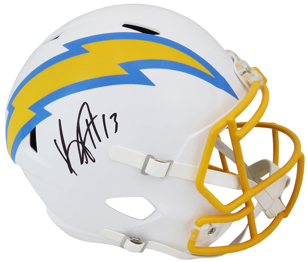 Keenan Allen Signed LA Chargers Riddell Full Size Speed Replica Helmet - ALLREP302 - Keenan Allen Signed LA Chargers Riddell Full Size Speed Replica Helmet product image