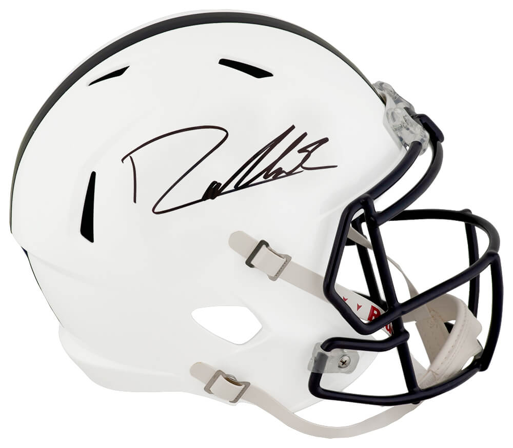 Drew Allar Signed Penn State Riddell Full Size Speed Replica Helmet - ALLREP310 - Drew Allar Signed Penn State Riddell Full Size Speed Replica Helmet product image