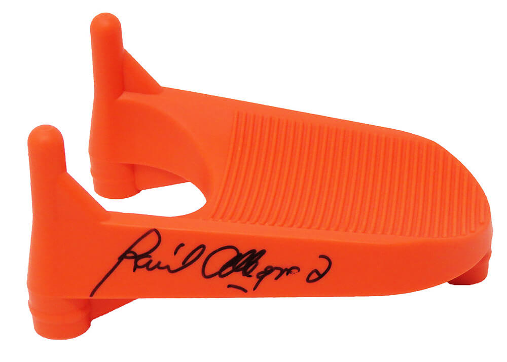 Raul Allegre Signed Wilson Orange Kicking Tee - ALLTEE300 - Raul Allegre Signed Wilson Orange Kicking Tee product image