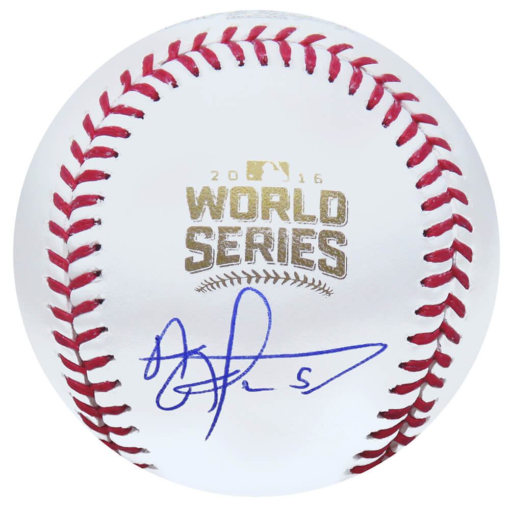 Albert Almora Jr Signed Rawlings Official 2016 World Series MLB Baseball - ALMBSB100 - Albert Almora Jr Signed Rawlings Official 2016 World Series MLB Baseball product image