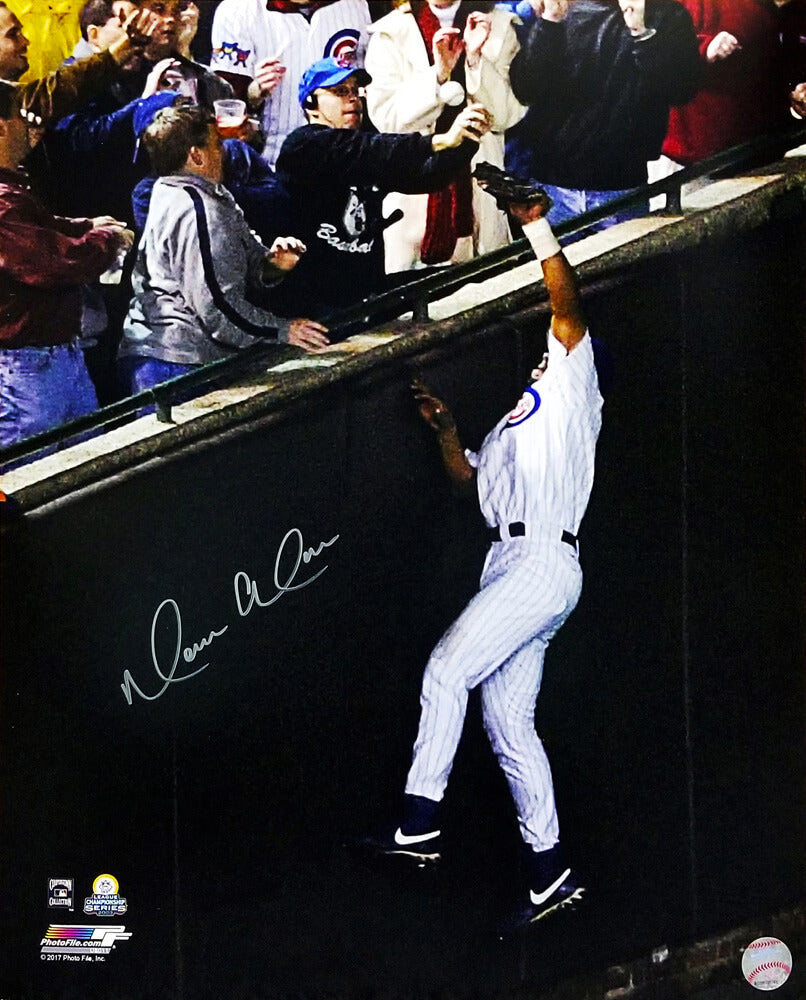 Moises Alou Signed Chicago Cubs 2003 NLCS Game 6 Bartman Foul Ball 16x20 Photo - ALO16P101 - Moises Alou Signed Chicago Cubs 2003 NLCS Game 6 Bartman Foul Ball 16x20 Photo product image