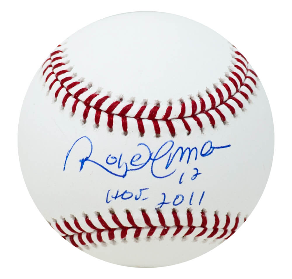Roberto Alomar Signed Rawlings MLB Baseball w/HOF 2011 - ALOBSB101 - Roberto Alomar Signed Rawlings MLB Baseball w/HOF 2011 product image