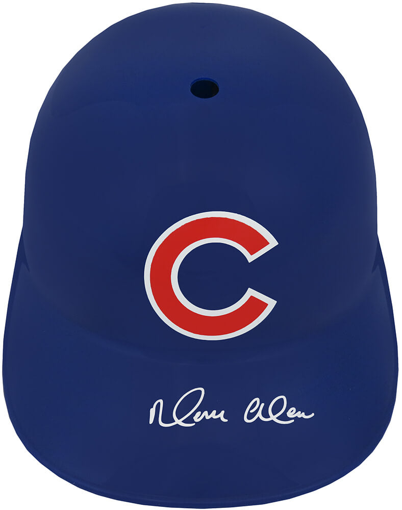 Moises Alou Signed Chicago Cubs Souvenir Replica Batting Helmet - ALOBTH100 - Moises Alou Signed Chicago Cubs Souvenir Replica Batting Helmet product image