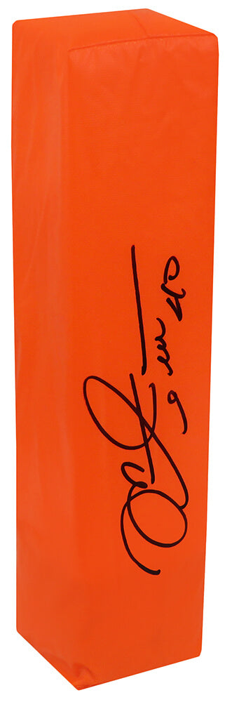Mike Alstott Signed Champro Orange Endzone Pylon - ALSPYL301 - Mike Alstott Signed Champro Orange Endzone Pylon product image
