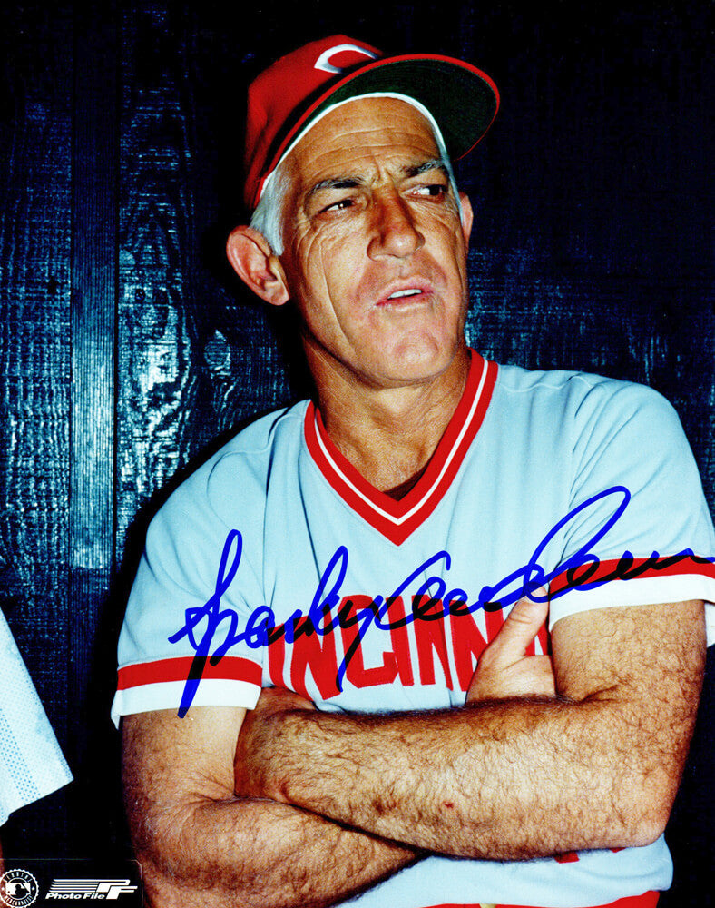 Sparky Anderson Signed Cincinnati Reds Manager 8x10 Photo - AND08P120 - Sparky Anderson Signed Cincinnati Reds Manager 8x10 Photo product image